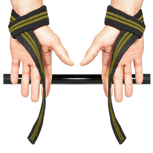 Sangles de musculation légères en coton noir et rouge, respirantes, pour l'entraînement en salle de sport, avec support de poignet, OEM 2026 - Product Image 5