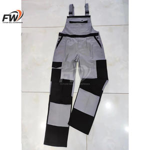 Salopette de travail robuste en toile de coton pour hommes – Vêtements de travail tendance - Product Image 3