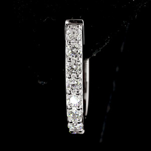 Pendientes de Aro con Diamantes Cultivados en Laboratorio, Oro de 10K, 14K, 18K, Plata 925, 935, Joyería Fina Clásica - Product Image 2
