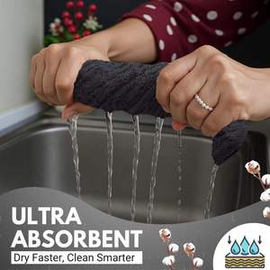 Luxury Woven Cotton <b>Kitchen</b> <b>Towels</b> Ultra Soft Reusable Eco-friendly High-quality 150-300 GSM Tea <b>Towel</b> Dish <b>Towel</b> Absorbent - Product Image 5