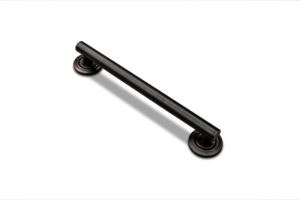 Barre d'appui murale moderne noire en acier inoxydable 304, 32 pouces, finition satinée, pour cuisine et salle de bain - Product Image 2
