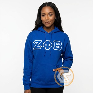 Diseña Tu Propia Sudadera con Capucha de Invierno para Mujer Zeta Phi Beta, Personalizada, al por Mayor, de Alta Calidad, Transpirable, 100% Algodón - Product Image 4