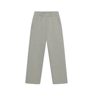 Custom Essentials Heavyweight Oversized Men Pants <b>Trousers</b> French Terry 100% Cotton Baggy Wide Leg Sweatpants Men - Product Image 3
