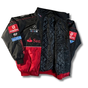 Veste de course F1 Merc de haute qualité et de qualité supérieure |   Vêtements de sport automobile style flèches argentées, haute densité, marque privée automobile - Product Image 3