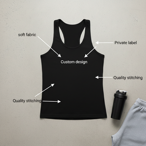 Men's Athletic singlet Workout Gear Bodybuilding Vest Breathable Knitted Formal Tank Vest Cotton Tank top for boys - Product Image 5