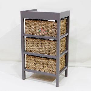 Artex Dong thap ตะกร้าสานงานฝีมือธรรมชาติสำหรับตกแต่งตู้เก็บของ - Product Image 3