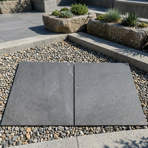 Baldosas de Porcelana Gruesa de 20 mm, Color Gris Oscuro, Resistentes, para Exteriores, para Pavimentación de Centros Comerciales R11, Mercado Europeo Elite - Product Image 1