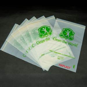 2024 Sacs à fermeture éclair en poly noir mat personnalisé biodégradable avec logo, avec plastique givré et fermeture à glissière Viet Nam - Product Image 6