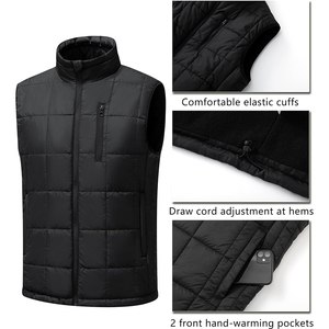 Gilet matelassé d'équitation en promotion – Veste sans manches décontractée pour homme, idéale pour l'hiver et les activités de plein air - Product Image 3