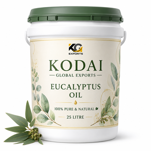 Huile d'eucalyptus Kodai 100% pure, naturelle et essentielle pour les soins de la peau et l'aromathérapie - Product Image 1