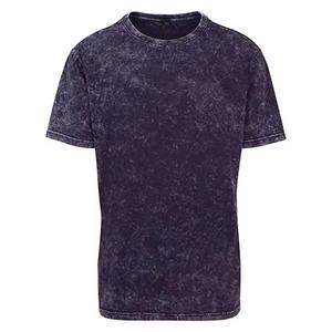 Camiseta de punto 100% algodón, corte ajustado, estilo lavado ácido, para hombre, estilo urbano, de secado rápido y transpirable - Product Image 6