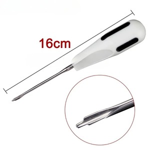 BAFA SURGICAL INSTRUMENTS Juego de 8 Elevadores de Raíz Curvos de Acero Inoxidable para Laboratorio, Instrumento Premium para Laboratorio - Product Image 1