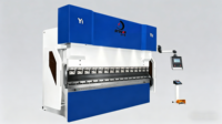 Presse plieuse hybride électro-hydraulique CNC entièrement automatique YDP-HSS certifiée CE 1700KN pour le formage industriel de l'acier inoxydable