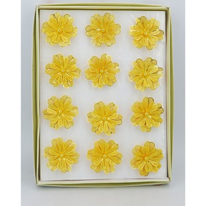 Venta al por mayor bajo precio anillos de moda Dubai cobre 18K 24K chapado en oro anillo de dedo árabe oro flores anillo de bodas para mujeres - Product Image 5