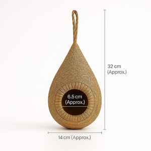 Eco‑Friendly Coconut Fiber Bird Nest | Handmade Natural Coir Bird House for Garden & Balcony | OEM & Wholesale Export - Product Image 4