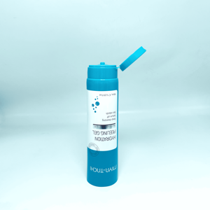 หลอดเคลือบ ABL เป็นมิตรกับสิ่งแวดล้อมสำหรับบรรจุภัณฑ์ทำความสะอาดผิวหน้า พร้อมการปั๊มร้อนและเคลือบเงา พร้อมฝาพลิกสี - Product Image 2