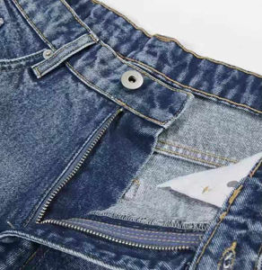 Shorts en jean pour hommes de haute qualité, shorts en denim pour hommes, pantalons courts pour hommes, jeans jeunes, coupe slim, respirant, léger, design personnalisé - Product Image 5