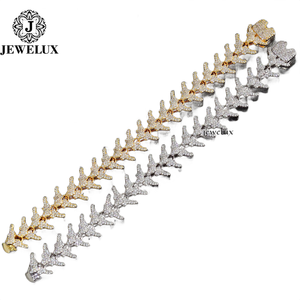 Heavy Iced <b>Statement</b> <b>Necklace</b> 925 Silver Rhodium Plated Moissanite Star Shape Luxury Unisex Party Jewelry Wholesale Available - Product Image 2