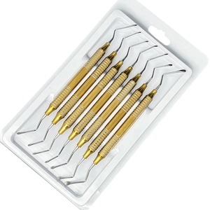 Cuchara Excavadora Restauradora, Herramientas para Implantes, Set de Excavadores Dentales - Product Image 3