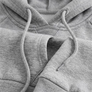 Custom Cute <b>Black</b> Graphic Crop Hoodie <b>Womens</b> Grey Raglan Sleeve Pullover Sweatshirt Short Hooded Tops Wholesale Factory - Product Image 6