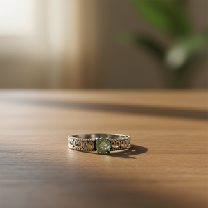 4.7 Grams Fine <b>Peridot</b> <b>Ring</b> - Product Image 3