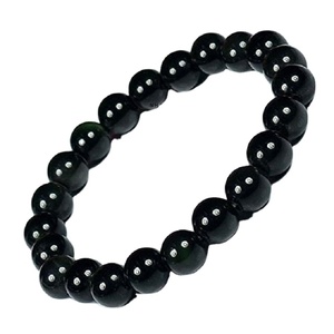 สร้อยข้อมือหินภูเขาไฟสีดำขายส่ง: ซื้อจาก N H AGATE - Product Image 1