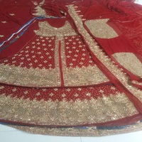 Créateur de mode indien pakistanais mousseline de soie Net Georgette costumes de mariée femmes à la main grande taille tenue de mariage disponible en gros