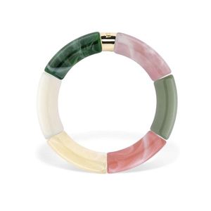 Handmade Resin <b>Bangles</b> with Colorful Artistic Design, Lightweight Fashion Jewelry for Women and Girls, Stylish Statement - Product Image 1