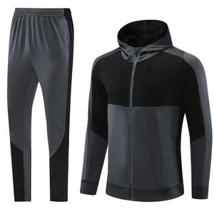 SMART SHINE ENTERPRISES Chándal de Invierno para Hombre, Corte Regular, Ligero, Transpirable, 100% Algodón, Cuello Alto con Cordón Ajustable - Product Image 2