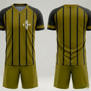 Uniforme de Fútbol Personalizado de Manga Corta para Hombre, Servicio OEM de Verano, Calidad Premium, Transpirable, con Logotipo Personalizado por RIVIAN ATLANTIC - Product Image 5