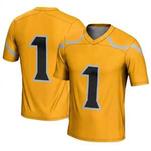 Nueva Camiseta Deportiva Juvenil de la Selección Estadounidense con Cuello en V, Camiseta de Fútbol Americano de Buena Calidad, Sublimada - Product Image 3