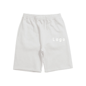 Shorts d'été pour homme 100% coton, taille élastique ample, confortables, légers, respirants, shorts de sport - Product Image 5