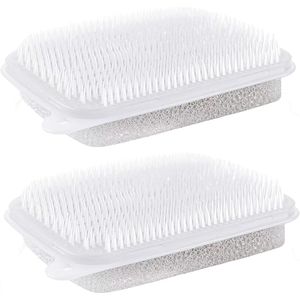 2pcs Double-Sided Soft Bristles <b>Vegetable</b> <b>Brush</b> Fruit & <b>Vegetable</b> Scrubber Kitchen Utensil Cleaning Tool - Product Image 1
