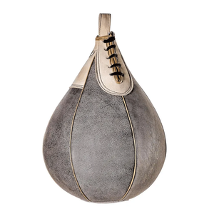 Balón de velocidad de boxeo de un solo extremo hecho a medida para entrenamiento de lucha MMA - Balón de velocidad de cuero de calidad - Product Image 6