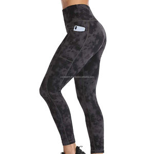 Precio al por mayor Pantalones de yoga para las mujeres OEM Nueva llegada Leggings de yoga para las mujeres Diseño personalizado barato Tallas grandes Entrenamiento Gimnasio Entrenamiento - Product Image 1