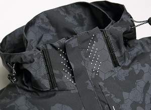 Chaqueta Cortavientos Larga de Invierno para Hombre, Diseño de Marca, con Capucha y Cuello Alto, Estilo Vintage, Resistente al Viento, Impermeable y Ecológica, Venta al Por Mayor - Product Image 3