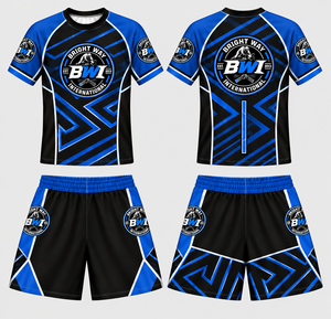 Camiseta de Compresión de Manga Corta para Hombre, Sublimada, para MMA, Surf y BJJ, Venta al Por Mayor - Product Image 2
