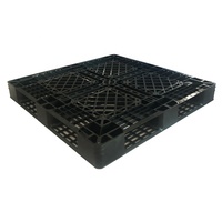 HAOSEN Vente de liquidation Palettes de déversement Euro durables à usage intensif Simple face HDPE Entrée dans les 4 voies Plastique recyclé en vrac léger