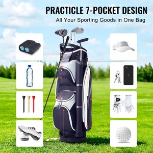Borsa da Golf Premium in Nylon da 36FT con 14 Scomparti Divisori, Manici Resistenti e Leggera, con 14 Tasche - Product Image 4