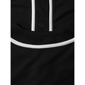 Camisetas de Béisbol Transpirables para Hombre, Camisetas Deportivas con Botones, Camisetas Deportivas Lisas para Equipos, Diseño Personalizado, Ropa Deportiva de Poliéster - Product Image 5