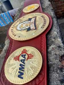 Professional Classic Championship Belt Wrestling Belt Original Leather Custom Belts Brass Zinc Customize Designs Unisex - Product Image 4