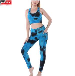 Ensemble de sport pour femmes, soutien-gorge de performance et legging, vêtements de sport confortables pour le yoga, la course à pied et les activités sportives - Product Image 1