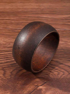 Pulseras de Madera Natural Hechas a Mano para Mujer, Joyería de Moda - Product Image 3