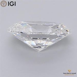 Diamante Cultivado en Laboratorio CVD con Certificación IGI, Color E, Claridad VVS1, 1.50 Quilates, Corte Ovalado, para Anillo de Compromiso - Product Image 4