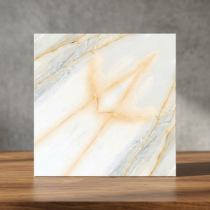 Baldosas de Porcelana Brillante con Efecto Madera, Resistentes al Ácido y Antideslizantes, 60x60cm, Acabado Moderno para Interiores Elegantes - Product Image 5