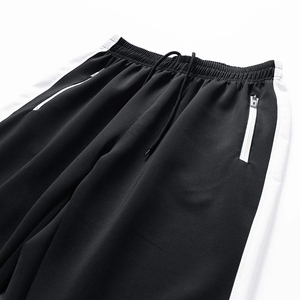 Ensemble de survêtement pour homme de qualité supérieure, sweat à capuche en molleton de coton et pantalon de jogging, fermeture éclair intégrale, logo personnalisé, vêtements décontractés - Product Image 3