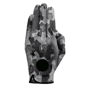 Guante de Golf de Alta Calidad al por Mayor, para Mano Izquierda, Camuflaje, Cuero PU, Antideslizante, Cierre de Gancho y Bucle, Unisex, Deportivo - Product Image 1