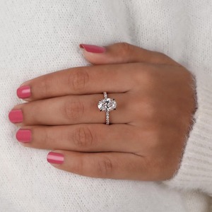 แหวนเพชรเลี้ยงในห้องปฏิบัติการจากผู้ส่งออกอินเดีย สำหรับใส่ลำลองหรือใส่ทำงานและงานปาร์ตี้ มีจำหน่ายในราคาที่ดีที่สุด - Product Image 4