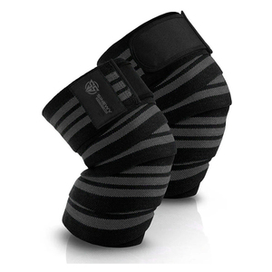 New High Quality Men Women Fitness Outdoor Sports Knee <b>Wraps</b> Squatting Training Gym Knee <b>Wraps</b> - Product Image 6