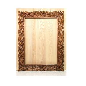 Miroir mural en bois enchanté inspiré de l'art hérité, créant une ambiance chaleureuse et accueillante dans les intérieurs - Product Image 6